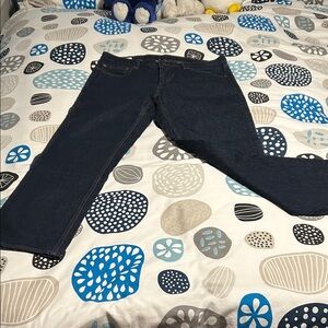 Banana Republic Men's Dark Blue Relaxed Jeans